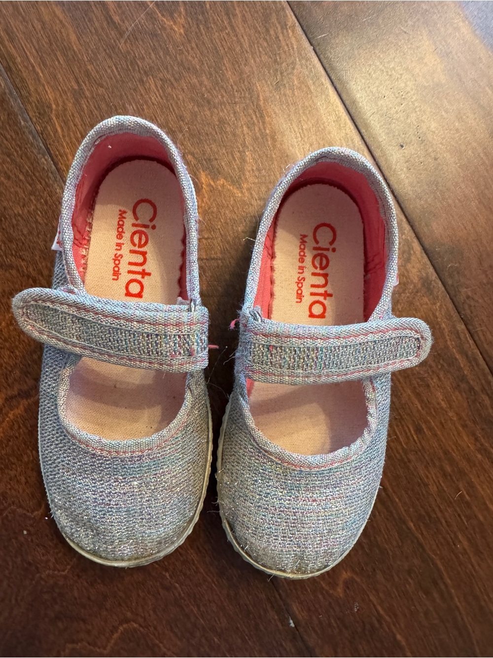 Cienta 56083.96 Rainbow Sparkle Mary Jane size 24